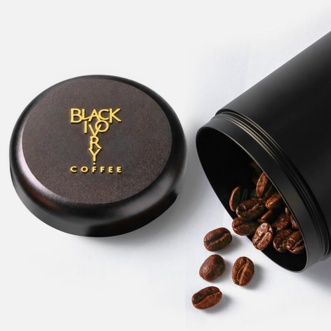 Black Ivory Whole Bean Coffee, Naturally Refined by Elephants