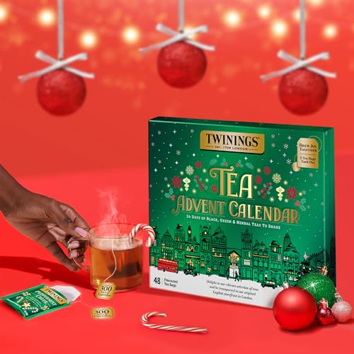 Twinings Holiday Variety Tea Bags, Christmas & Winter Spice
