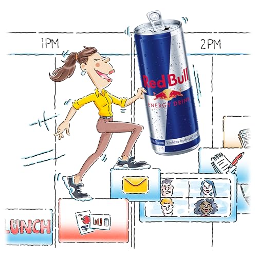 Red Bull Energy Drink, 80 mg Caffeine, Taurine & B Vitamins