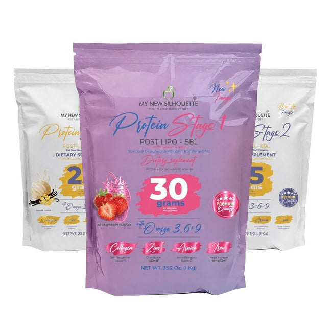 Complete 3-Month Post-Surgery Protein Kit, Stages 1 & 2