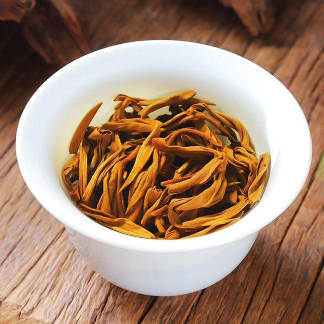 2025 Ancient Tree Dian Hong Black Tea, Golden Tips, Loose Leaf