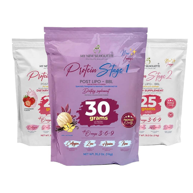 Complete 3-Month Post-Surgery Protein Kit, Stages 1 & 2