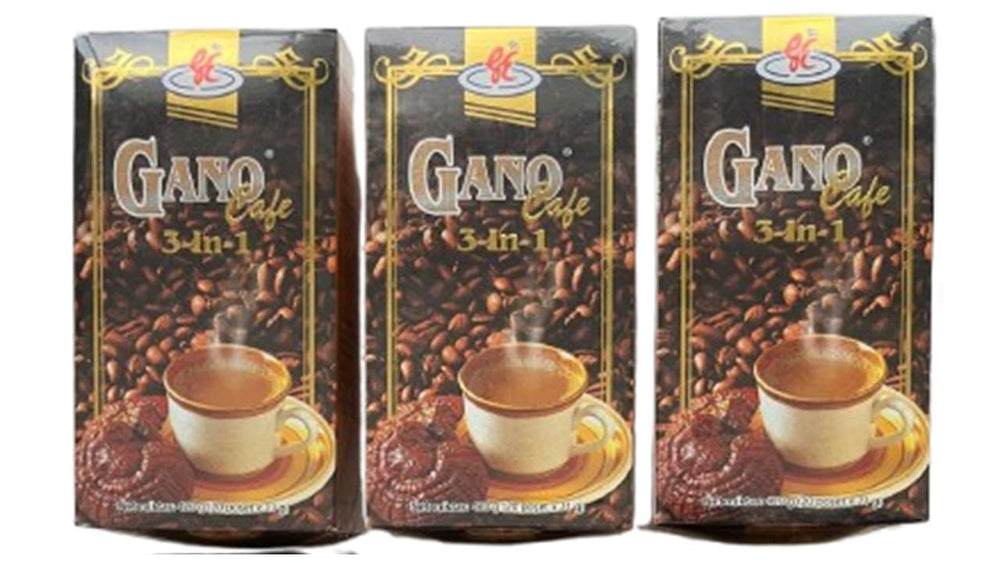 3-in-1 Reishi Mushroom Instant Coffee Mix, 20 Sachets