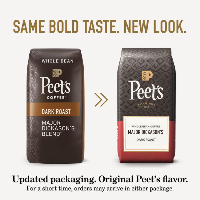 Peet's Major Dickason's Blend Whole Bean Coffee