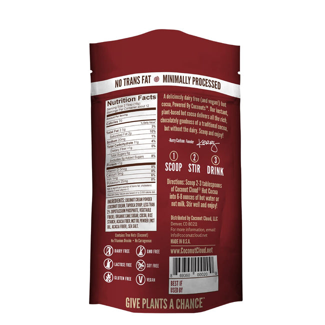 Coconut Cloud Dairy-Free Powdered Coffee Creamer, Bulk