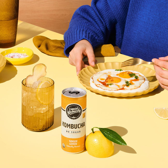Liquid Remedy Organic Sugar-Free Kombucha Tea Drink