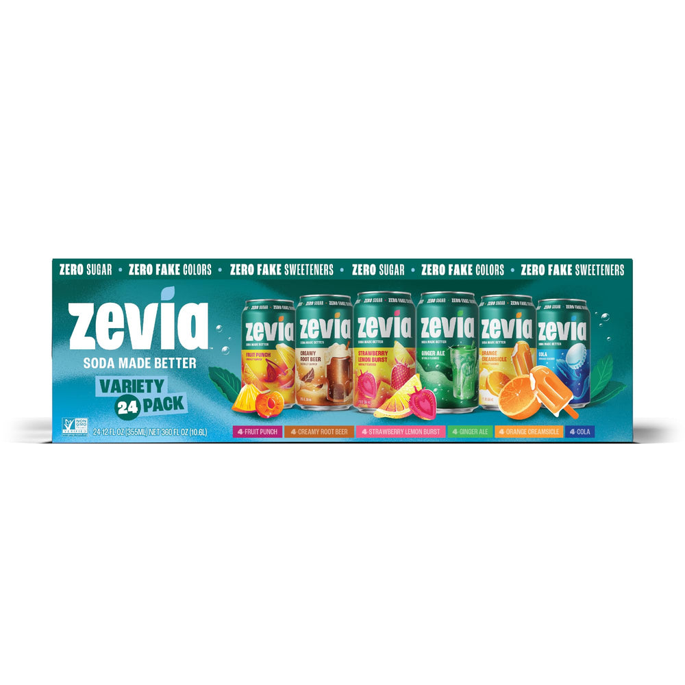 Zevia Zero-Calorie Vanilla Cola Flavored Soda