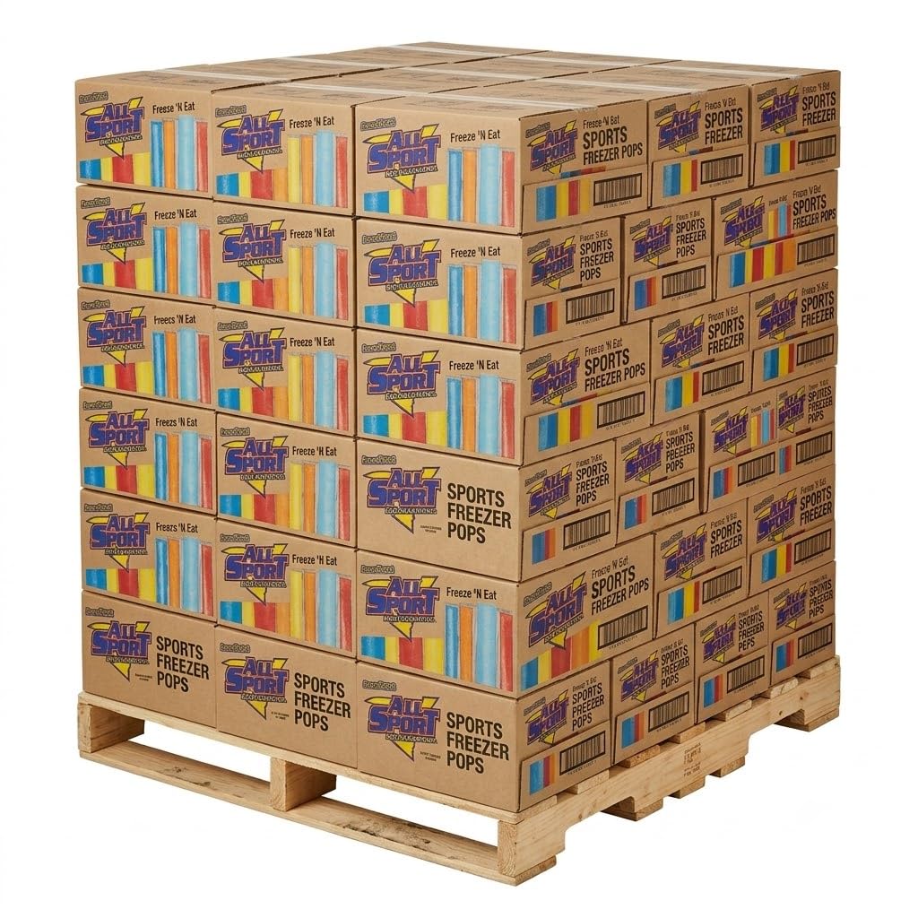 Sqwincher ZERO Sqweeze Electrolyte Freezer Pops, Full Pallet