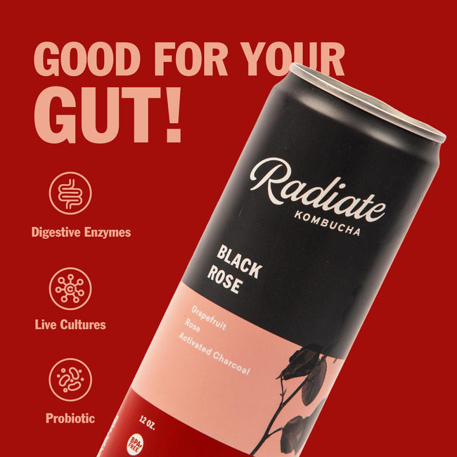 Radiate Organic Raw Kombucha Fermented Tea Drink