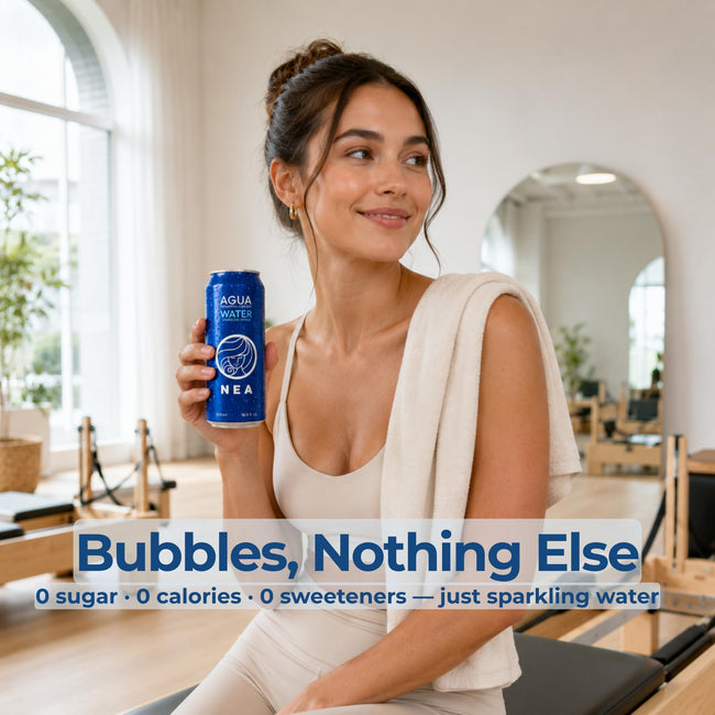 NEA Austrian Alps Sparkling Spring Water, 16.9 fl oz Can