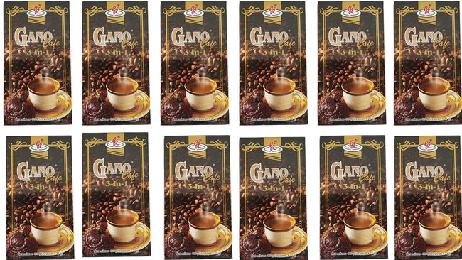 3-in-1 Reishi Mushroom Instant Coffee Mix, 20 Sachets