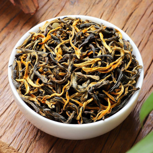 2025 Ancient Tree Dian Hong Black Tea, Golden Tips, Loose Leaf