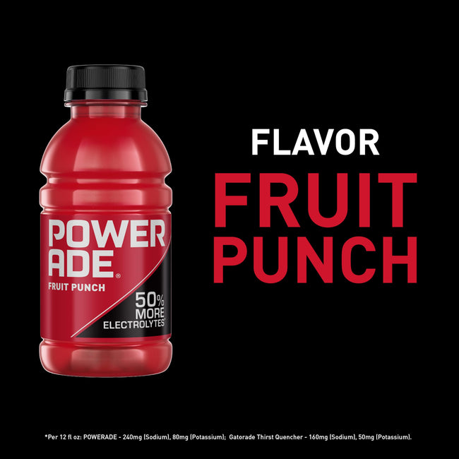 POWERADE Electrolyte Sports Drink for Active Hydration