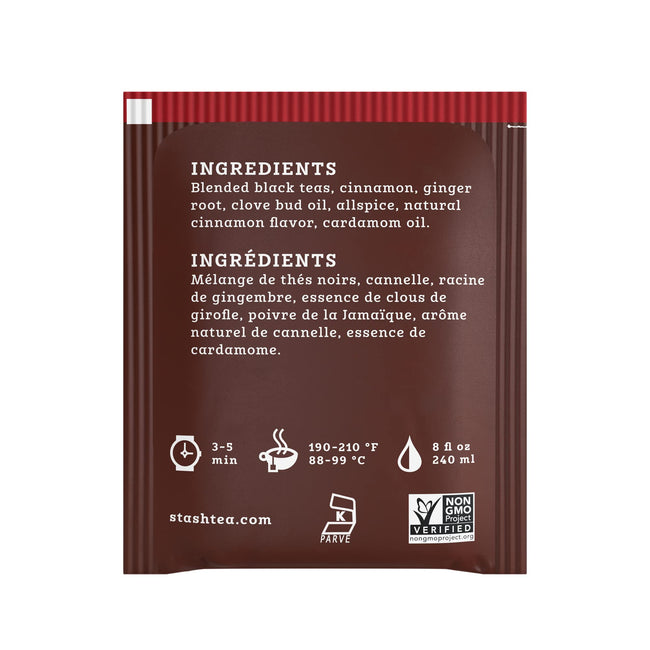 Stash Tea Assorted Flavors Variety Pack, 100 Tea Bags