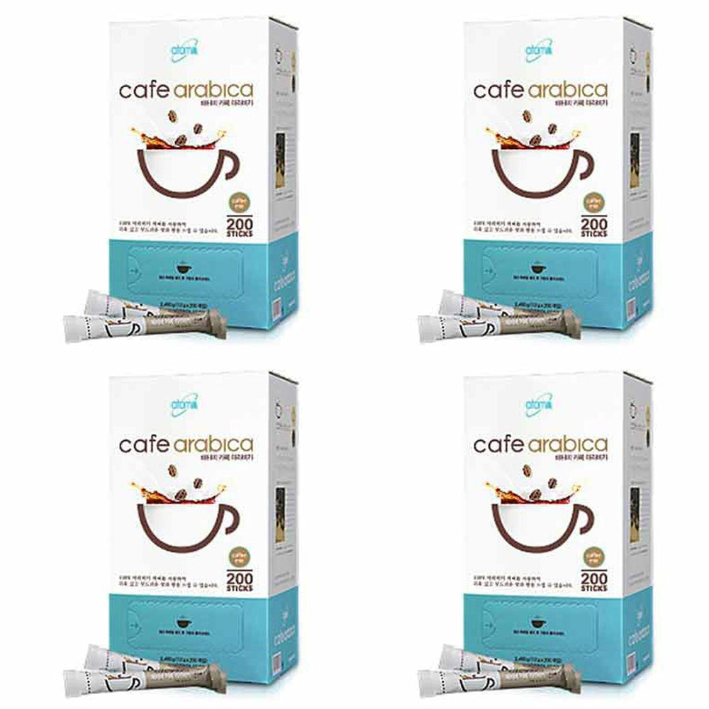 Atomy Café Arabica Instant Coffee Mix, 200 Sticks (4 Packs)