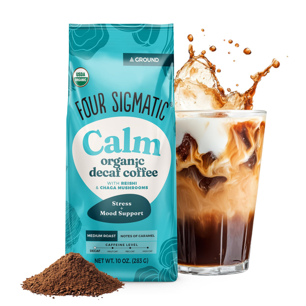 Four Sigmatic Focus Ground Coffee Blend, 12 oz