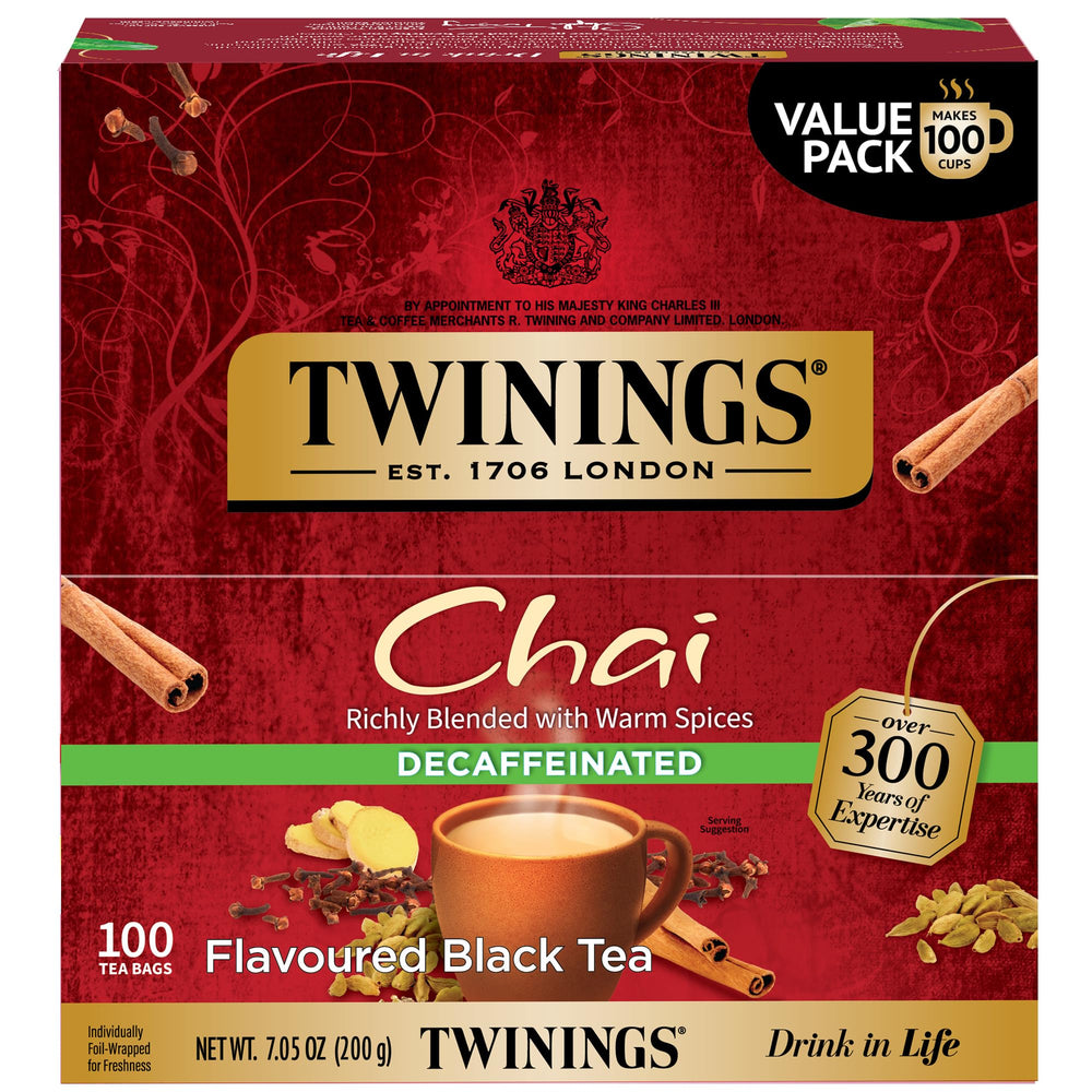 Twinings English Breakfast Black Tea, 20 Wrapped Tea Bags