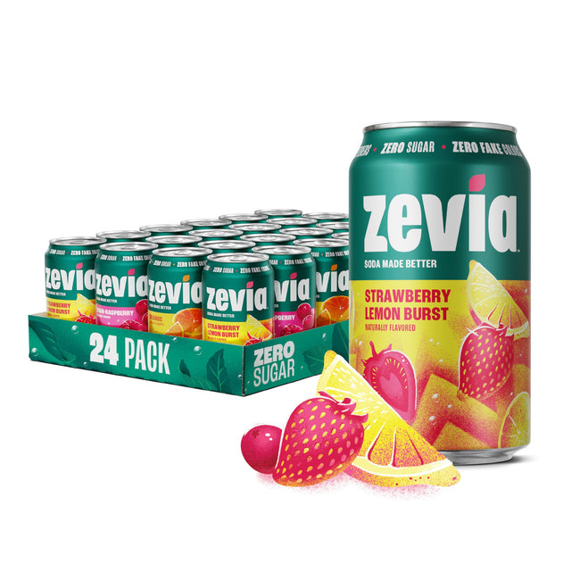 Zevia Zero-Calorie Vanilla Cola Flavored Soda