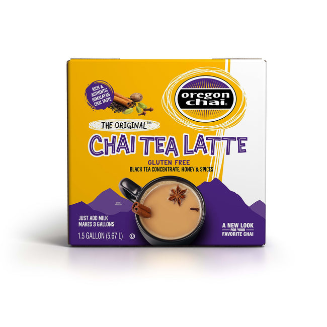 Oregon Chai Tea for Hot & Iced Chai Latte Drinks