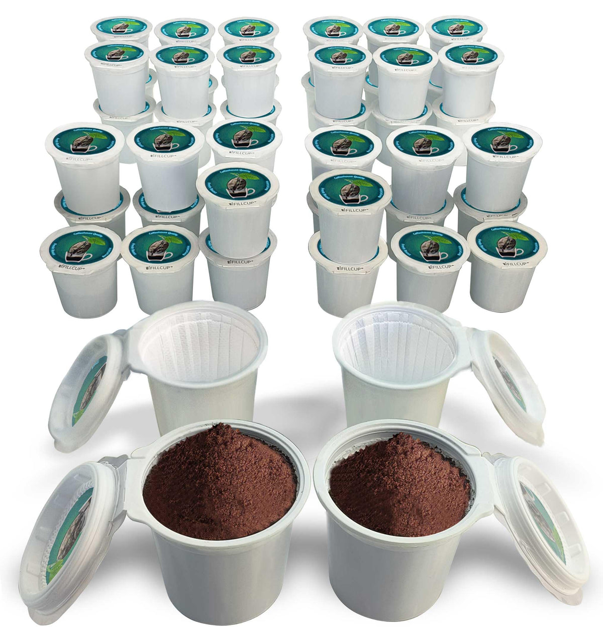 iFillCup Fillable Coffee Pods for K-Cup Style Brewers