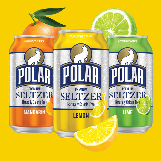 Polar Seltzer Water Crowd Pleaser Variety Pack, 18-Pack