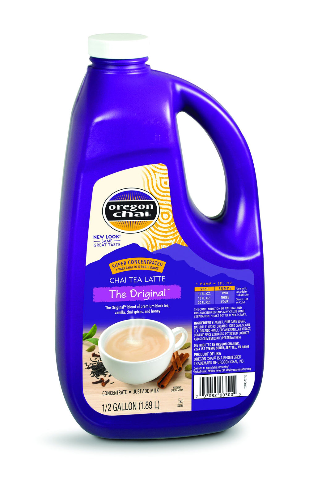 Oregon Chai Tea for Hot & Iced Chai Latte Drinks