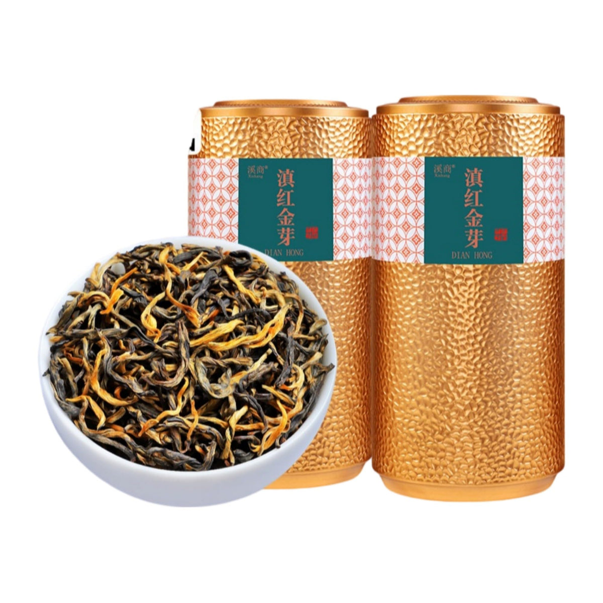 2025 Ancient Tree Dian Hong Black Tea, Golden Tips, Loose Leaf