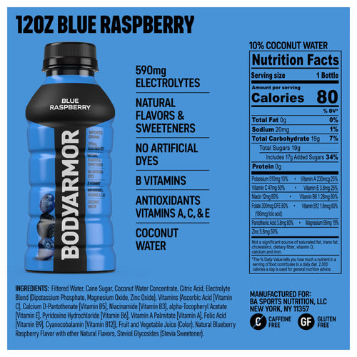 BODYARMOR Sports Hydration Drink for Athletes