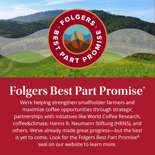Folgers Black Silk Dark Roast Coffee, Bold & Smooth