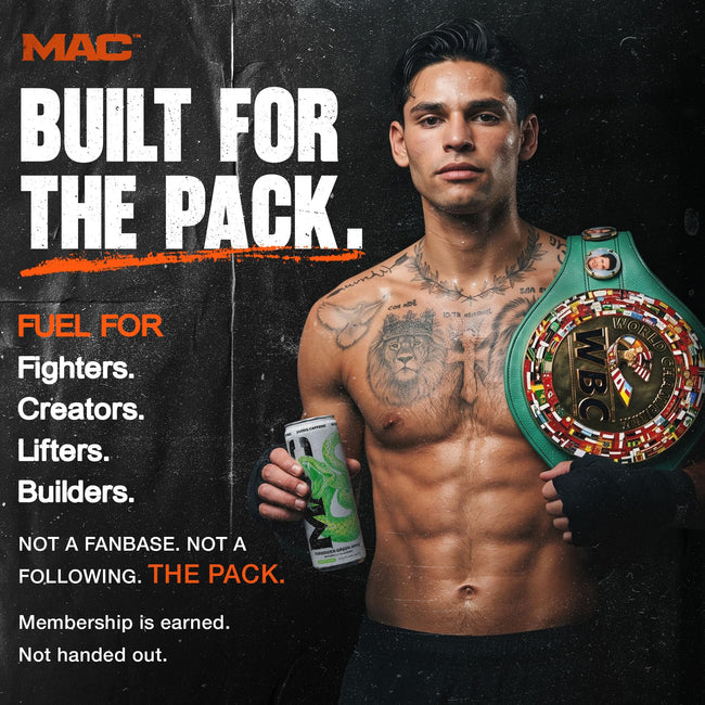 MAC Energy Drink, Zero Sugar & 200 mg Natural Caffeine